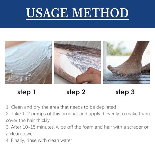 Men's Hair Removal Spray – Plant Extract Depilation, Soothing Formula for Armpits, Chest, Back, Legs & Body, Gentle for All Skin Types Avelisse