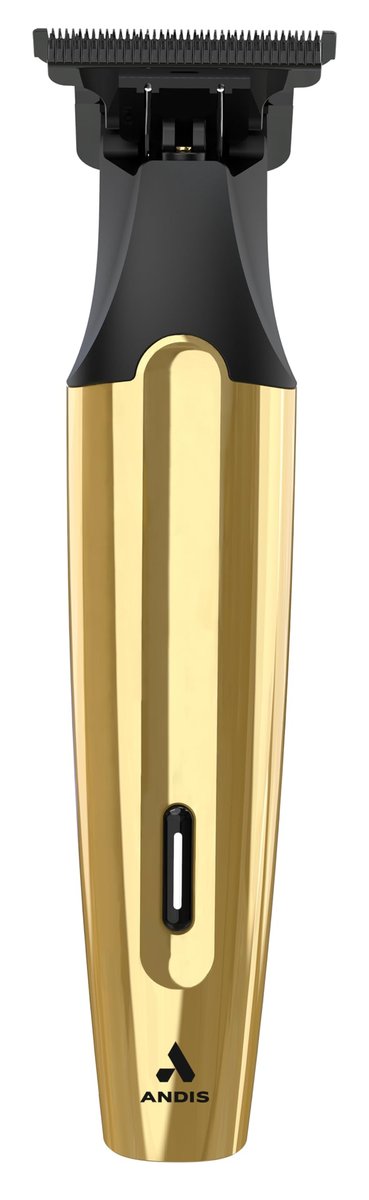 Andis Insight Slim Cordless Hair Trimmer – Gold, 9-Piece Kit, Stainless Steel T-Blade, Lithium-Ion Battery Avelisse