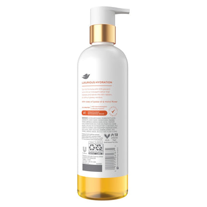 Dove Serum+ Shower Oil Body Wash with Jojoba & Monoi Flower Oils, Radiance Hydrating Cleanser, 15.3 fl oz Avelisse