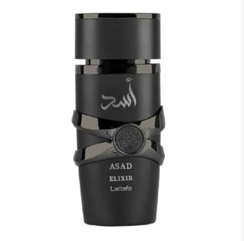 Lattafa Asad Elixir + Asad Bourbon Eau de Parfum Bundle (2 x 100ml) - Premium Men's Fragrance Set Avelisse