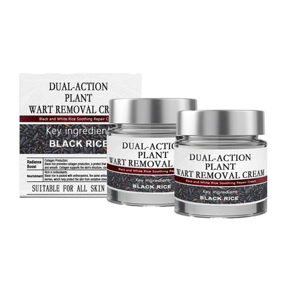 KeraErase Dual-Action Renewal Cream – Black & White Rice Soothing Repair Body Serum, All Skin Types, 2-Pack Avelisse