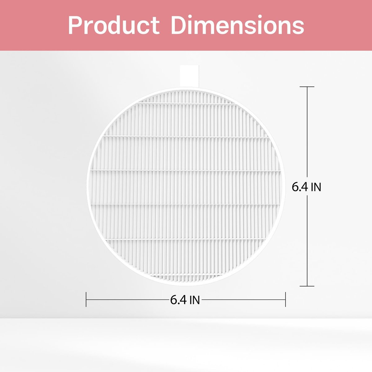 6-Pack HPro Nail Dust Collector Replacement Filters - Compatible with MelodySusie HPro/SProR Models Avelisse