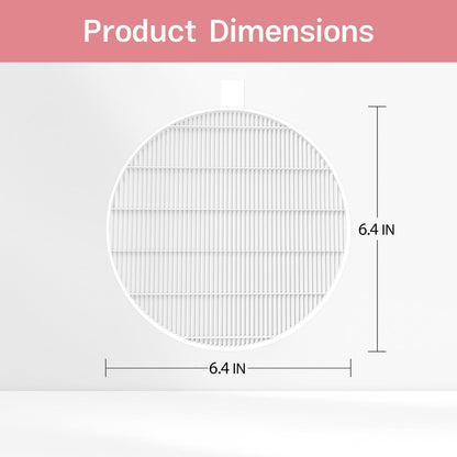 6-Pack HPro Nail Dust Collector Replacement Filters - Compatible with MelodySusie HPro/SProR Models Avelisse