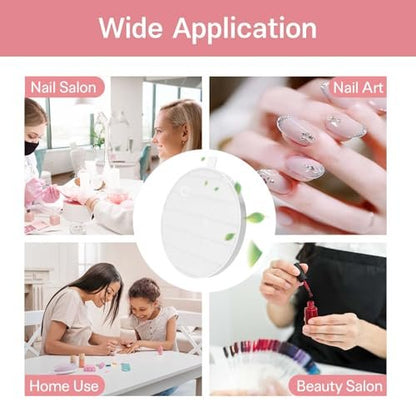 6-Pack HPro Nail Dust Collector Replacement Filters - Compatible with MelodySusie HPro/SProR Models Avelisse
