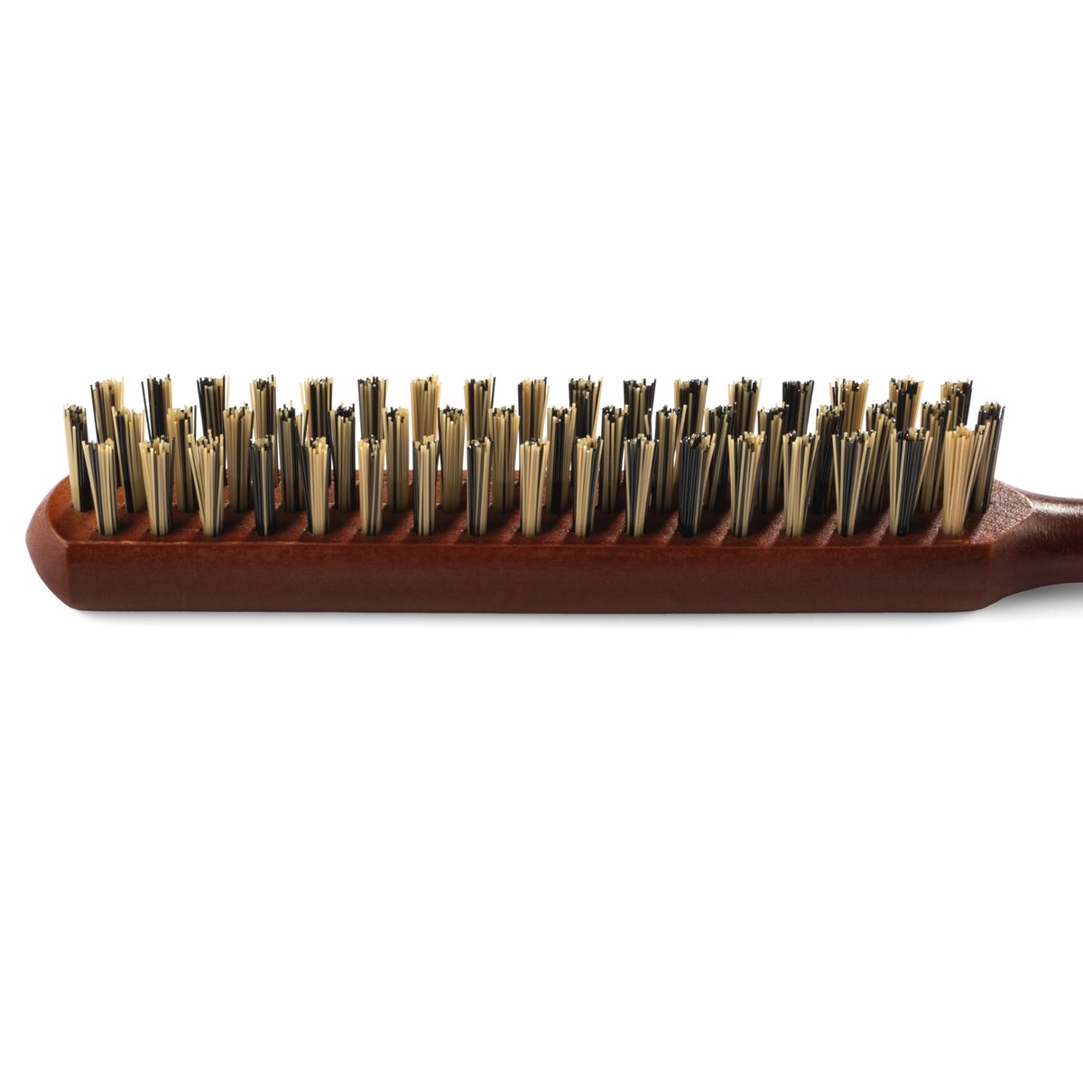 GranNaturals Hard Bristle Teasing Hair Brush for Women – Stiff Slick Back Comb with Rat Tail Pick for Sectioning, Edge Control, Backcombing, and Volume for Fine Hair - görsel 3