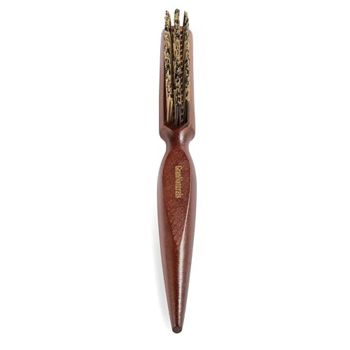 GranNaturals Hard Bristle Teasing Hair Brush for Women – Stiff Slick Back Comb with Rat Tail Pick for Sectioning, Edge Control, Backcombing, and Volume for Fine Hair - görsel 6