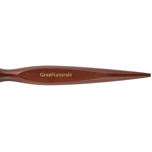 GranNaturals Hard Bristle Teasing Hair Brush for Women – Stiff Slick Back Comb with Rat Tail Pick for Sectioning, Edge Control, Backcombing, and Volume for Fine Hair - görsel 14