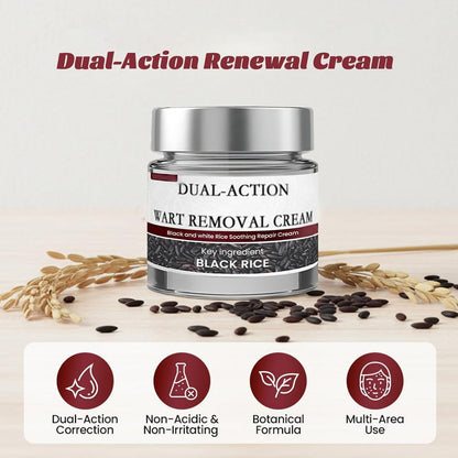 KeraErase Dual-Action Renewal Cream – Black & White Rice Soothing Repair Cream for Smooth, Refined Skin (2-Pack) Avelisse