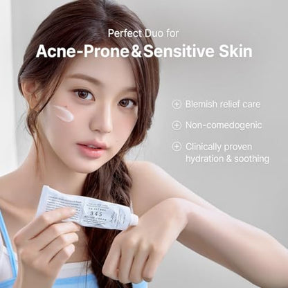 Dr.Althea 345 Relief Cream & Mist Duo - Soothing Recovery & Moisture for Sensitive Skin - Korean Vegan Skin Care Set Avelisse