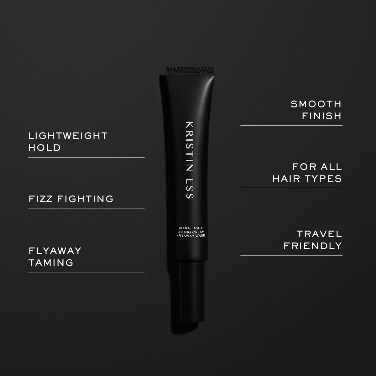 Kristin Ess Styling Cream Taming Wand - Portable Smooth Frizz, Tame Flyaways & Style Edges - Lightweight Hold, Vegan, Color Safe, Silicone Free Avelisse