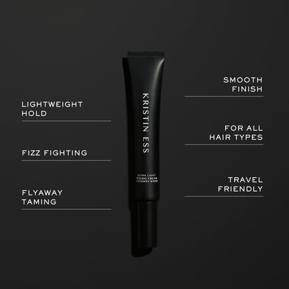 Kristin Ess Styling Cream Taming Wand - Portable Smooth Frizz, Tame Flyaways & Style Edges - Lightweight Hold, Vegan, Color Safe, Silicone Free Avelisse
