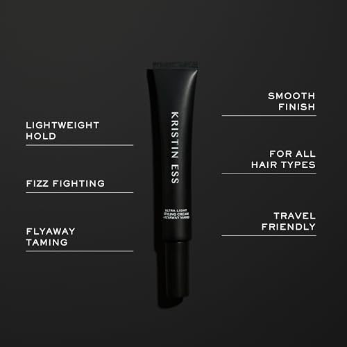 Kristin Ess Styling Cream Taming Wand - Portable Smooth Frizz, Tame Flyaways & Style Edges - Lightweight Hold, Vegan, Color Safe, Silicone Free Avelisse