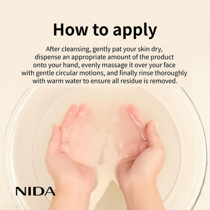NIDA Black Rice Blackhead Exfoliating Serum - 1.69 fl oz (50ml) Daily Soft Exfoliating Face Scrub for All Skin Types