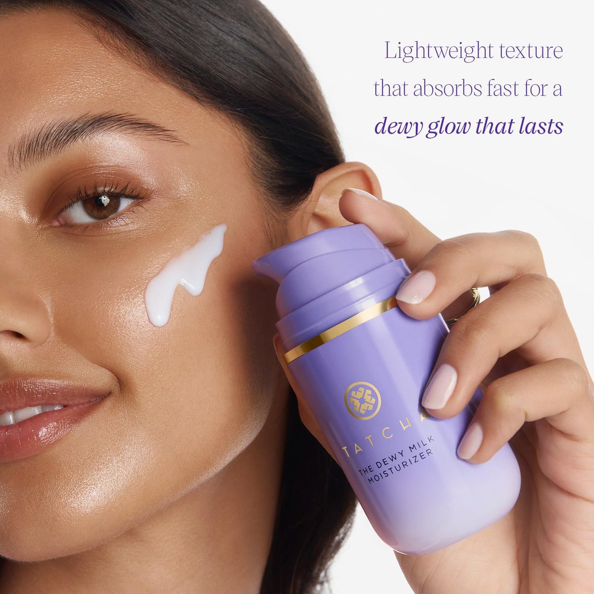 TATCHA The Dewy Milk Moisturizer, Travel-Sized - Mini Lightweight Face Cream for Combo to Oily Skin, Oil-Balancing Hydration, Bouncy Skin & Lasting Dewy Glow, 15 ml/0.5 fl. oz. Avelisse