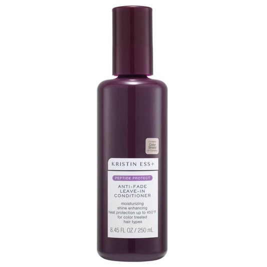Kristin Ess+ Anti-Fade Moisturizing Leave-in Conditioner with UV Color Shield & Peptides - Lightweight, Anti-Frizz, Heat Protectant - Sulfate & Paraben Free, Vegan, 8.45 fl oz Avelisse