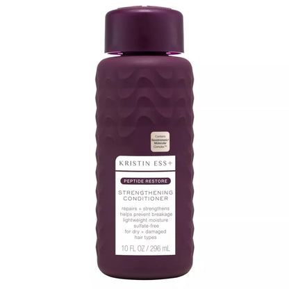 Kristin Ess+ Anti-Fade Moisturizing Conditioner with UV Color Shield & Peptide Technology - Sulfate Free, Paraben Free, Vegan, 10 fl oz Avelisse