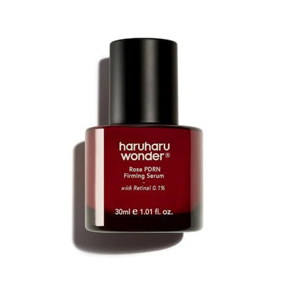 Haruharu Wonder Rose PDRN Firming Serum with Retinal 0.1% - Boost Collagen, Minimize Fine Lines & Wrinkles, Fragrance Free, Vegan, Korean Skincare (1.01 fl.oz) Avelisse