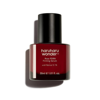 Haruharu Wonder Rose PDRN Firming Serum with Retinal 0.1% - Boost Collagen, Minimize Fine Lines & Wrinkles, Fragrance Free, Vegan, Korean Skincare (1.01 fl.oz) Avelisse