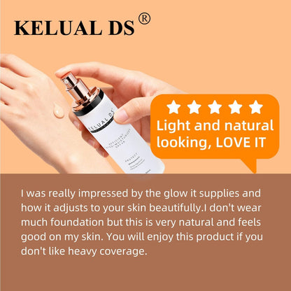 KELUAL DS Anti-Aging Tinted Face Moisturizer & Sheer Face Sunscreen SPF 46, Hydrating Skin Care & Sunscreen Moisturizer, 1.7 oz Avelisse