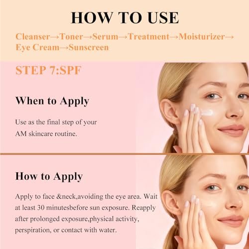 KELUAL DS Anti-Aging Tinted Face Moisturizer & Sheer Face Sunscreen SPF 46, Hydrating Skin Care & Sunscreen Moisturizer, 1.7 oz Avelisse