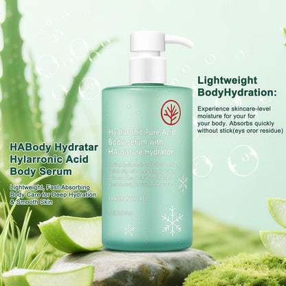 HONAVE HA Hyaluronic Acid Body Serum – Deep Hydration & Silky Smooth, Non-Greasy, Fast-Absorbing, 10 Fl Oz Avelisse