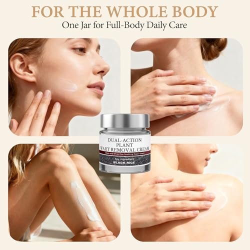 Yocisku Keratin Erase Dual-Action Renewal Cream – Black and White Rice Soothing Repair Cream for Smooth, Refined Skin – Natural Face Moisturizer for All Skin Types (1.69 Fl Oz) Avelisse