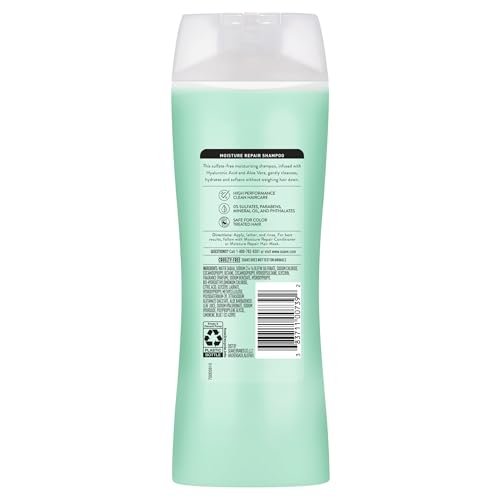 Suave Moisture Repair Shampoo, Sulfate-Free, Restores Moisture, Safe for Color Treated Hair, 12.6 oz Avelisse