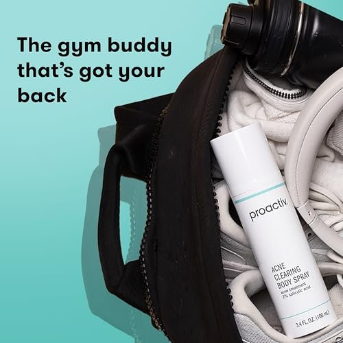 Proactiv Acne Clearing Salicylic Acid Body Spray - Multi-Directional Mist for Back, Chest & Shoulders, 3.4 Fl Oz Avelisse