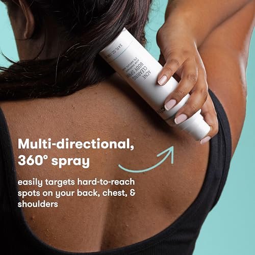 Proactiv Acne Clearing Salicylic Acid Body Spray - Multi-Directional Mist for Back, Chest & Shoulders, 3.4 Fl Oz Avelisse