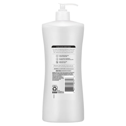 Suave Hydra Gloss Sulfate Free Conditioner with Glycolic Acid & Camellia Flower Oil - Hydrated, Smooth, Glossy Shine, 28 Fl Oz (Pack of 4) Avelisse