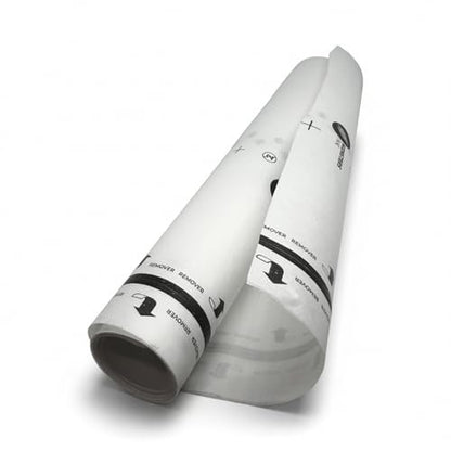2.18 yd Second Skin Tattoo Cover Roll – 10 in x 2.18 yd Tattoo Bandage Film, Clear Waterproof Wrap for New Tattoos, Adhesive Aftercare Cover with Matte Surface Avelisse