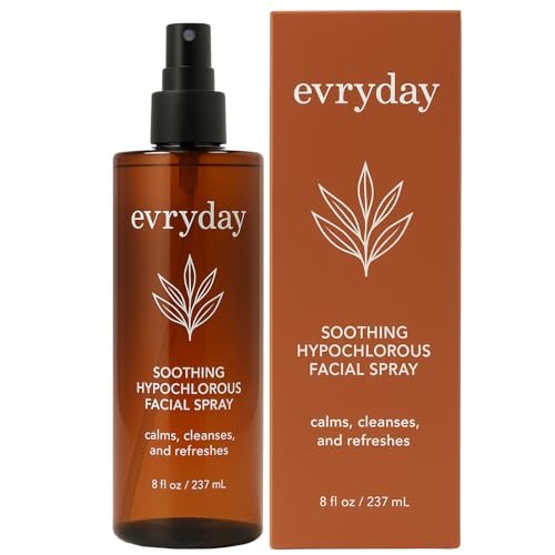 evryday™ Hypochlorous Acid Spray for Face and Body 8oz | Gentle Facial Hydration Mist for Sensitive, Irritated and Acne-Prone Complexions | pH-Balanced Daily Toner & Piercing Care Support - görsel 4