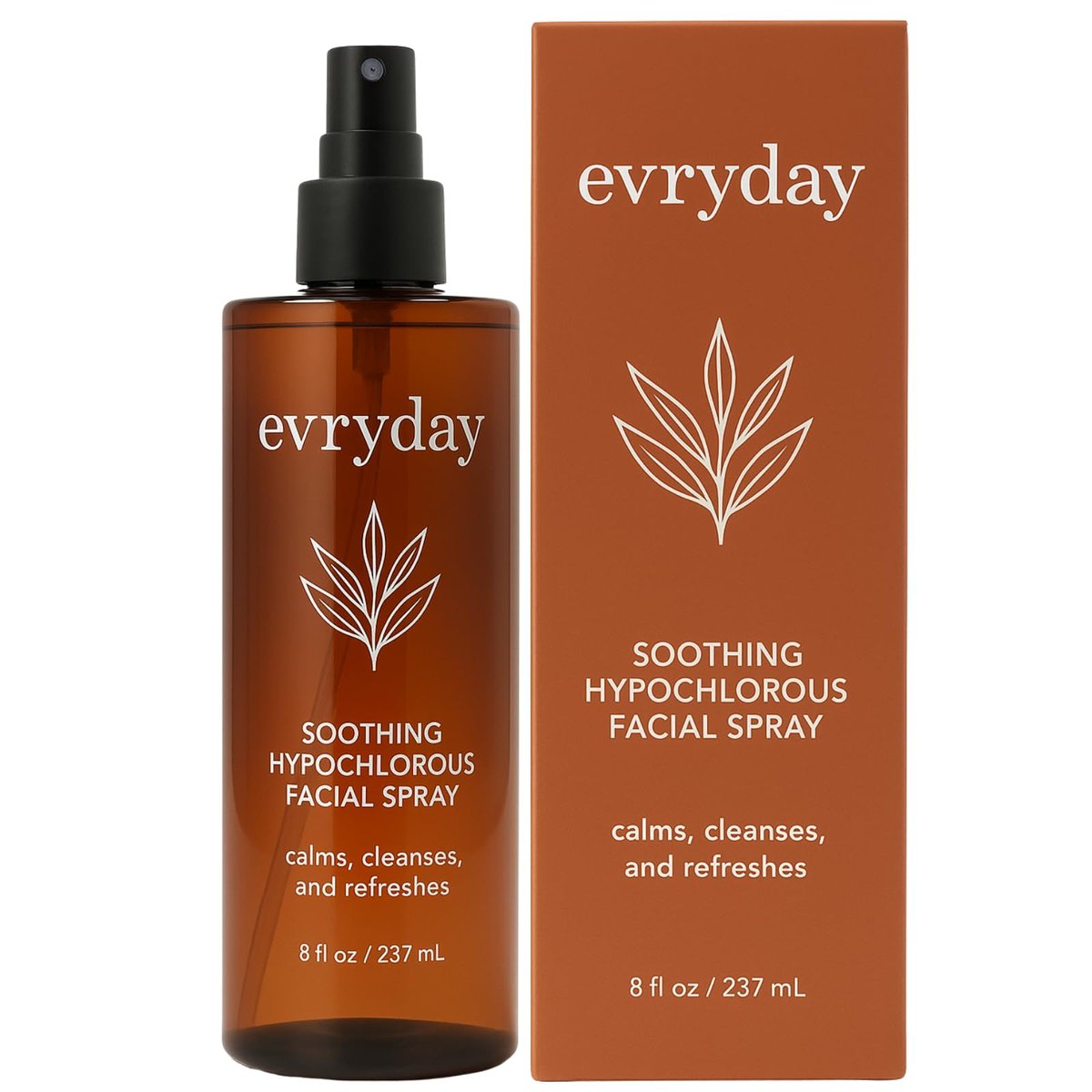 evryday™ Hypochlorous Acid Spray for Face and Body 8oz | Gentle Facial Hydration Mist for Sensitive, Irritated and Acne-Prone Complexions | pH-Balanced Daily Toner & Piercing Care Support - görsel 3