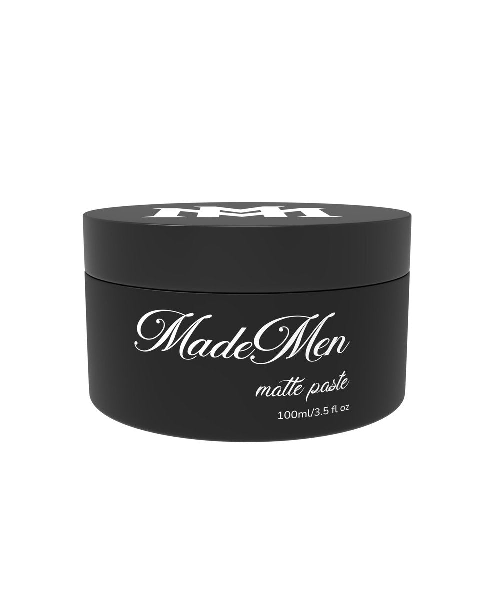 MADEMEN Matte Paste 3.5oz - Natural Texture Paste for Hair, Non-Stiff & Easy Restyling, Coconut & Sandalwood Scent - görsel 1