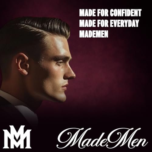 MADEMEN Matte Paste 3.5oz - Natural Texture Paste for Hair, Non-Stiff & Easy Restyling, Coconut & Sandalwood Scent - görsel 7