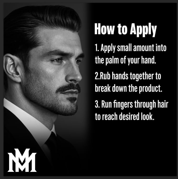 MADEMEN Matte Paste 3.5oz - Natural Texture Paste for Hair, Non-Stiff & Easy Restyling, Coconut & Sandalwood Scent - görsel 4