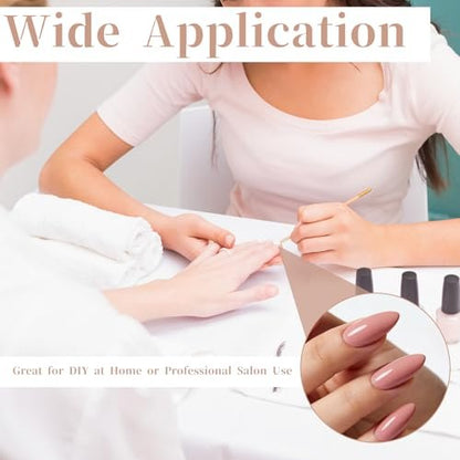 YBEATY 100 PCS Fiberglass Silk Nail Extension Wrap Kit with Tweezers - Nail Repair & Reinforce for Home Salon