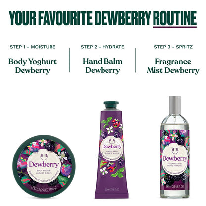 The Body Shop Dewberry Bath & Shower Gel - Gentle Lathering Body Wash with Fruity Scent, Vegan, for All Skin Types, 250 ml Avelisse