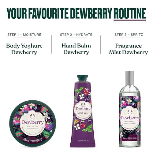 The Body Shop Dewberry Bath & Shower Gel - Gentle Lathering Body Wash with Fruity Scent, Vegan, for All Skin Types, 250 ml Avelisse