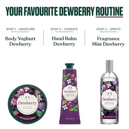 The Body Shop Dewberry Bath & Shower Gel - Gentle Lathering Body Wash with Fruity Scent, Vegan, for All Skin Types, 250 ml Avelisse