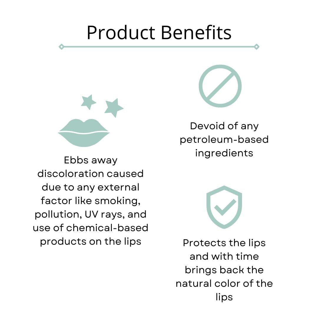 Omorfee Lip Lightening Salve - Natural Lip Balm for Dark Lips with SPF Protection, Cocoa Butter, Carrot Seed Oil & Pineapple Extract (0.35 oz) Avelisse