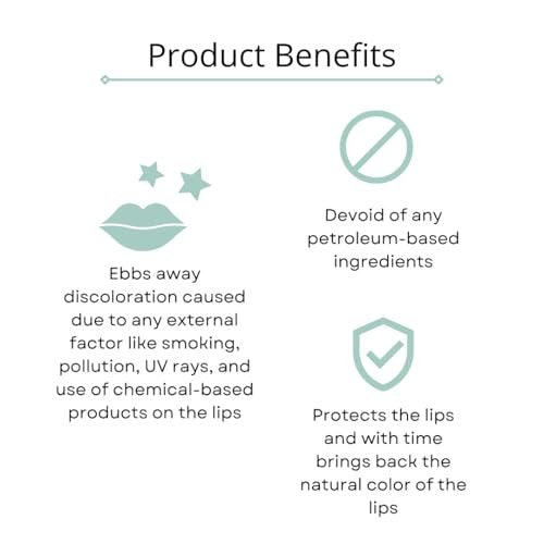 Omorfee Lip Lightening Salve - Natural Lip Balm for Dark Lips with SPF Protection, Cocoa Butter, Carrot Seed Oil & Pineapple Extract (0.35 oz) Avelisse