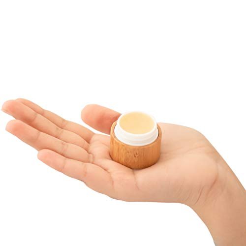 Omorfee Lip Lightening Salve - Natural Lip Balm for Dark Lips with SPF Protection, Cocoa Butter, Carrot Seed Oil & Pineapple Extract (0.35 oz) Avelisse