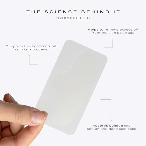 Vue Forehead Patches – Hydrocolloid Pore Patches for T-Zone Oil Control, Breakouts & Pimples, Gentle on All Skin Types (5 Count) Avelisse