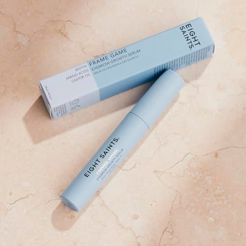 Eight Saints Frame Game Eyebrow Growth Serum for Thicker, Fuller Brows - Biotin, Amino Acids & Castor Oil Brow Enhancing Treatment Avelisse
