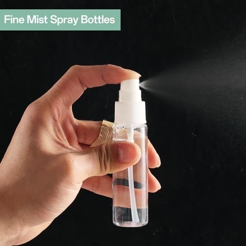 18 Pack Travel Bottles for Toiletries - TSA Approved Leak Proof Refillable Plastic Travel Containers, BPA Free Travel Essentials for Shampoo Conditioner Lotion Liquids, Airport Carry On Accessories - görsel 12