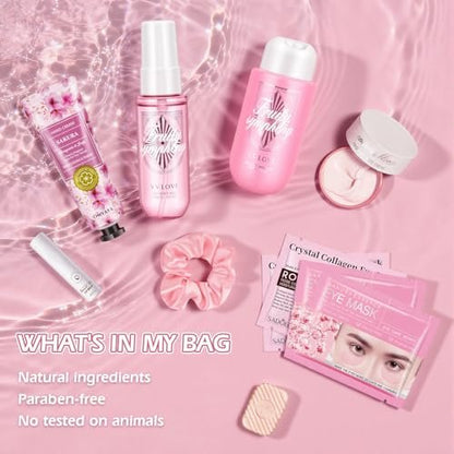 11-Piece Skin Care Set for Women – Travel-Size Spa Kit, Complete Skincare Gift for Teens, Birthday, Galentine’s Day, Valentine’s, Mother’s Day