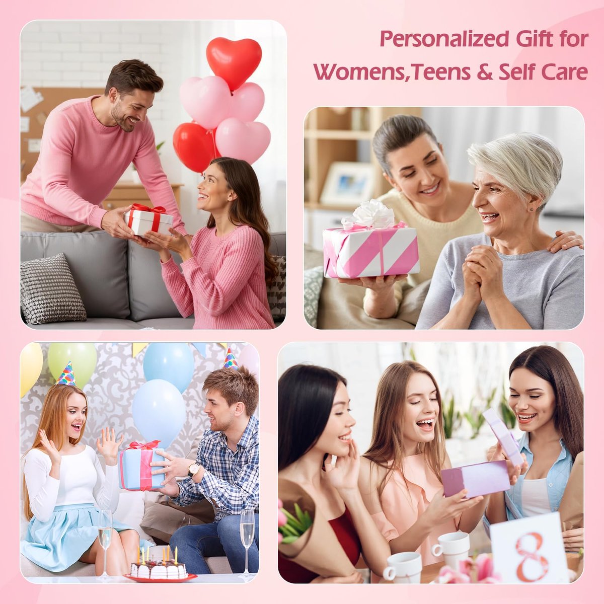 11-Piece Skin Care Set for Women – Travel-Size Spa Kit, Complete Skincare Gift for Teens, Birthday, Galentine’s Day, Valentine’s, Mother’s Day - görsel 14
