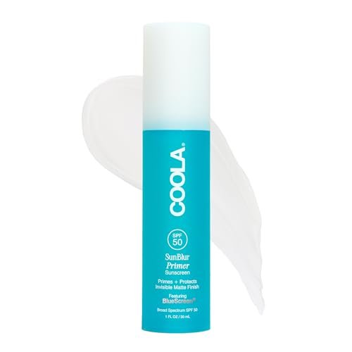 COOLA SunBlur Makeup Primer SPF 50 – Matte Finish Primer with Sunscreen, 8-Hour Wear, Vegan & Paraben Free, 1.0 Fl Oz Avelisse