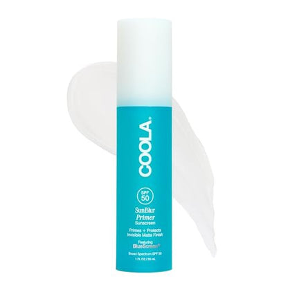 COOLA SunBlur Makeup Primer SPF 50 – Matte Finish Primer with Sunscreen, 8-Hour Wear, Vegan & Paraben Free, 1.0 Fl Oz Avelisse